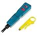 Vastar Network Wire Punch Down Impact Tool with Two Blades - 110 and BK & Network Wire Stripper