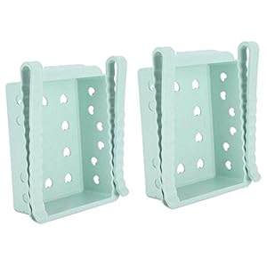 2 stuks uittrekbare koelkast-lade-organizer voor koelkast, opbergdoos, lade, groen