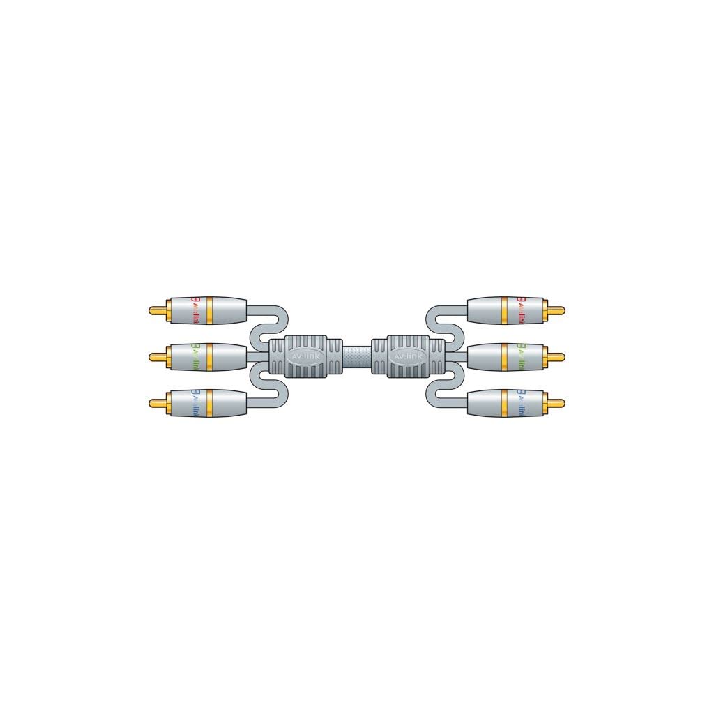 AV Link Range, RGB Video Interconnect Lead, RCA Plugs, 3.0m