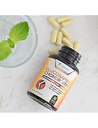 Glucosamina Condroitina Cúrcuma MSM. Max Potency 1500 mg – Suplemento complejo de sulfato...