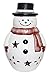 Ravenna Mr. Snowman Christmas Luminary, 13.5-Inch