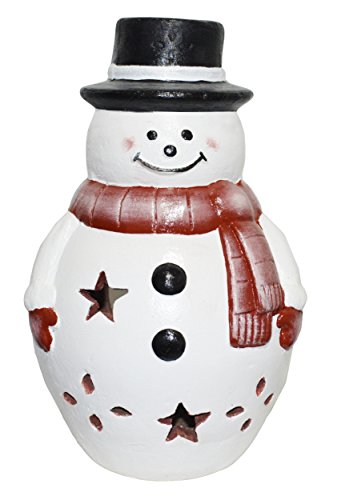Ravenna Mr. Snowman Christmas Luminary, 13.5-Inch