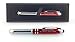 Nurse Gift Pen With Engraved Messaged “Save a Life, You are a Hero, Save 100 Lives You are a Nurse” - 3-In-1 Pen,Stylus,and Flashlight For the Nurses Notes Tablets and Phone - Red - By SyPen