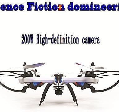 Tarantula X6 Quadrocopter 6-Axis Gyro Radio Drones 2.4GHz Version Remote Control Helicopter 200W Camera Version , blue