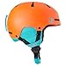 Retrospec Comstock Youth Ski & Snowboard Helmet for Kids - Durable ABS Shell, Protective EPS Foam & Cooling Vents - Adjustable Fit for Boys & Girls - Matte Tangerine, 52-55cm Small