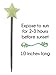 10 Pack Glow Stone Garden Stakes - Outdoor Glow in The Dark Walkway and Garden Decor