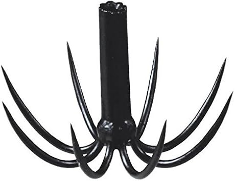 Amazon がまかつ Gamakatsu イカ鈎 お墨付きイカ8本錨モンスター 3l 4組 Nsブラック Gamakatsu がまかつ フック 針
