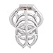 TERNENCE Stealth Convenient Lock Chastity Cage Device Ergonomic Design for Male SM Penis Exercise Sex Toys (40mm S Size)