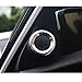Thenice for 10th Gen Civic Door Audio Speaker Rings Anodized Aluminum A-Pillar Loudspeaker Decorations Circle Trims for Honda Civic 2016 2017 2018 2019 2020 2021 -Blue