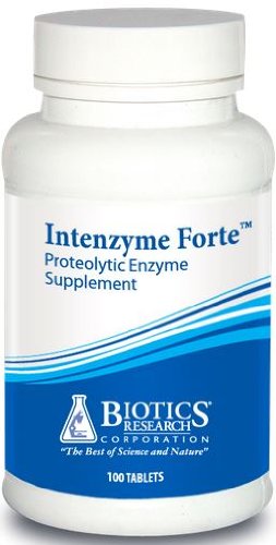 Biotics Research Intenzyme Forte 100 Tablets Biotics Research Intenzyme Forte 100 Tablets
