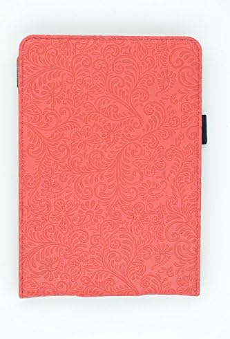 Amazon Kindle,kindle Paperwhite(Both 2012 and 2013 WIFI 3G versions) Light Thin Smart Case with Elastic Hand Strap Auto Sleep wake-- Phoenix Butterfly Rose Red
