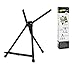 Conda Aluminum Tabletop Easel, Portable Tripod Display Stand Adjustable Height from 15