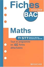 Mathématiques, terminale STT