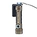 Olight Seeker 2 Pro 3200 Lumens L-Dock Charging Rechargeable Side-switch Tactical Flashlight,with 1×21700 Battery and SKYBEN Battery Case (Desert Tan)