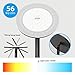 TROND Floor Lamp, Bright Sky LED Modern Torchiere Lamp, 71 in Tall Aluminum Pole Light, 5500K Natural Daylight Standing Light, Touch 5-Level Dimmable, 5000 lm, 30 Mins Timer for Living Room Bedroom