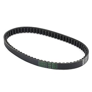 Rubberen aandrijfriem voor GY6 50CC 139QMB-scooter 669-18-30 (zwart)