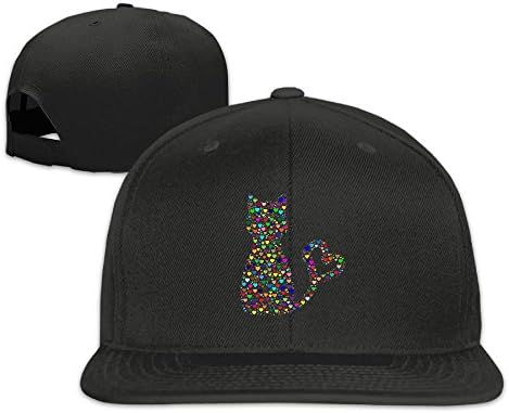Wu Guodong Fashion Heart Cat Caps Cap Flat Along Baseball Caps