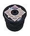 LoNoiz .130-Inch 3-Pound Spool Commercial Grade Spiral Twist Quiet Grass Trimmer Line, Black LN130MSP-2 primary