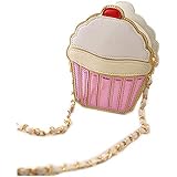 Kuang Women's Telephone Shape Shoulder Bag – Reflective Laser Crossbody Purse With Headset Handle - View #3