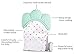 Baby Teething Mitten for Babies Self-Soothing Pain Relief and Teething Glove BPA Free Safe Food Grade Teething Mitt (Pink Color)