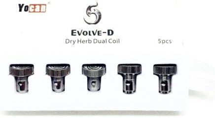 YOCANTECH EVOLVE-D DRY FLOWER DUAL COIL 5 PIECES