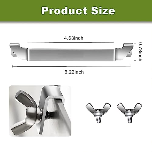 Begatter Grease Gate Spatula Holder Combo, Food Mesh Screen Blocks Food