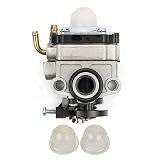 Butom Carburetor Carb for Roybi MTD Bolens Craftsman Yard Man Cub Cadet Troy-Bilt TB26TB TB475SS TB465SS TB490BC TB425CS TB415CS TB575SS TB525CS TB146EC TB590BC Trimmer Edger 753-04296 753-04745