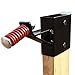 Highwild 2x4 Target Hanger | Target Stand Base | Adjustable Height Steel Post | AR500 Steel Gong Targets Conversion Adapter