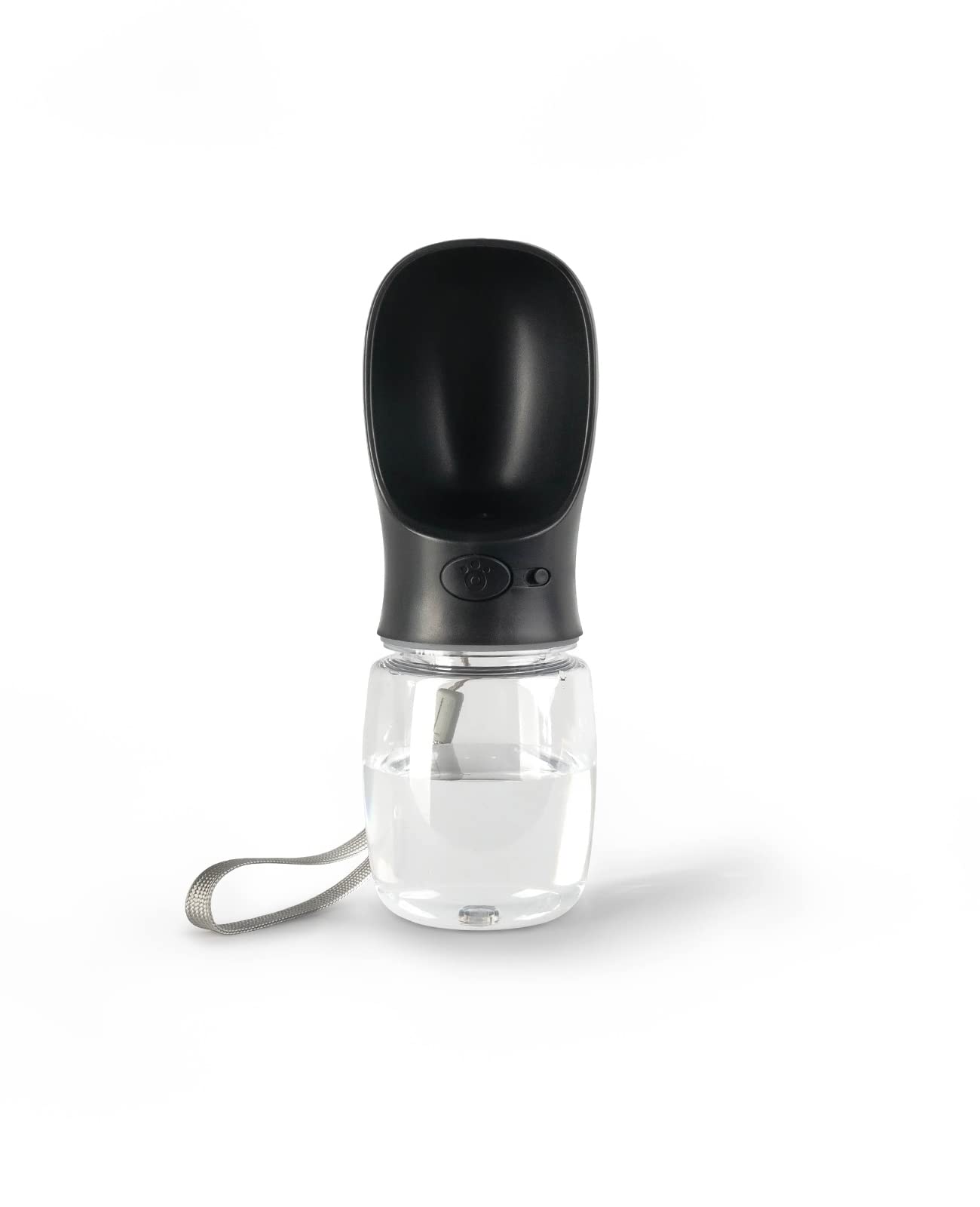 lionto 350 ml Water Bottle for Dogs Portable Leak-Proof Water Bottle for Travel Water Dispenser, Black