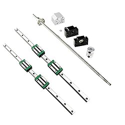 2PCS HGR20-1200mm Linear Rail + 1PCS RM1605-1200mm