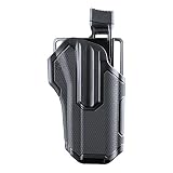 BLACKHAWK 419000BBR Omnivore MultiFit Holster, Right Hand, Black, One size