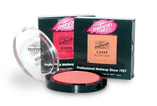 Mehron Makeup CHEEK Powder, BOLD RED- .12oz