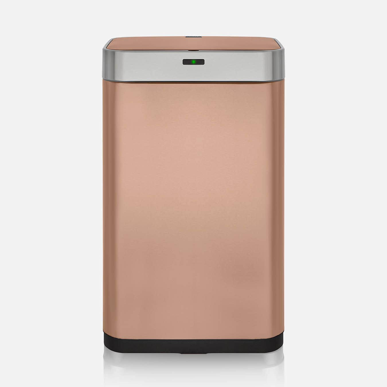 Tower T838001C Square Sensor Bin with Fingerprint Proof Coated Exterior, Copper,Large