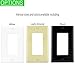 ENERLITES Decorator Light Switch or Receptacle Outlet Wall Plate, Size 2-Gang 4.50