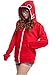 Cos-me Vocaloid Gumi Russian Matryoshka Jacket Hoodie Coat Cosplay Costune Red M