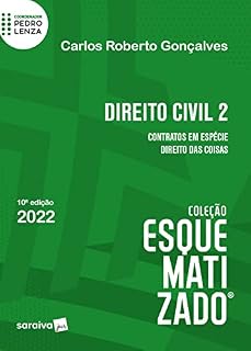 Livro Esquematizado - Direito Civil 2 - Contratos em Espécie - Direito das Coisas