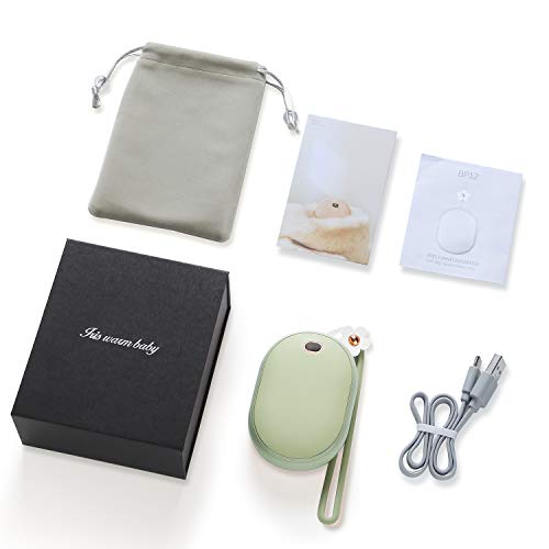 SmartDevil Rechargeable Hand Warmers, 10000mAh Long-Lasting Heating Electronic Hand Warmer, Large Battery, Reusable, Great for Women, Men, Outdoor Sports, in Cold Winter