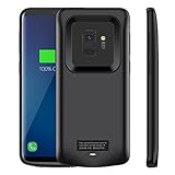 Modernway Galaxy S9 Battery Case, 4700mAh Extend Rechargeable Battery Pack Charger Case, Portable Charging Case for Samsung Galaxy S9-Black