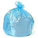 Plasticplace 30-40 Gallon Recycling Trash Bags │ 1.2 Mil│ Blue Garbage Bag Liners │ 33” x 46” (100 Count)