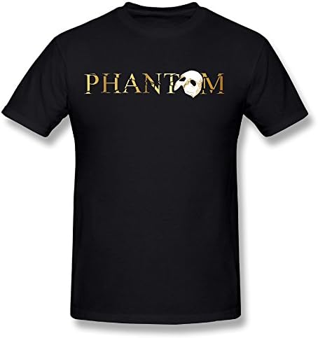 CBOAA The Phantom Of The Opera Men's Tshirt Tee,Black