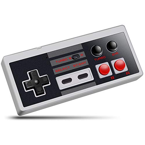 Zeato 2.4G Wireless NES Mini Classic Controller, Rechargeable NES Wireless Gamepad/Joypad for Nintendo Mini NES Classic Edition Game System - Thumbnail 7
