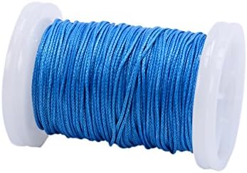 Archery Bowstring Serving Thread Wear-resistant Material 30 Meter 0.018" Protect and Repair for Various Bow Color Blue （pack of 1）