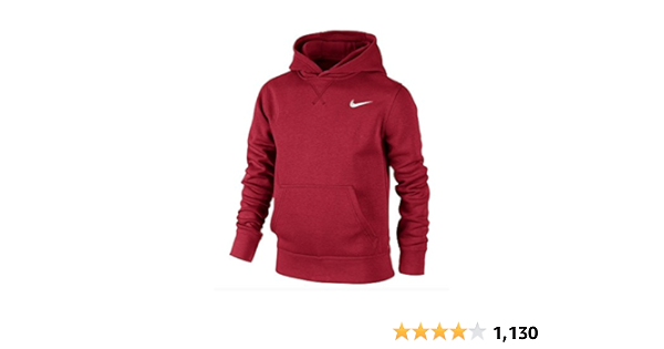nike ya76 brushed fleece pullover junior