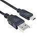 Accessory USA USB Data PC Cable Cord For Elmo Elm0 MO-1 M0-1 1337-1 13371 1337-2 13372 1337-3 13373 1337-164 1337164 MO-1W M0-1W 1336-12 133612 Document Camera Visual Presenter
