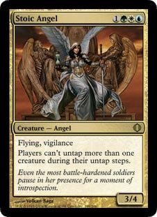 Magic: the Gathering - Stoic Angel - Shards of Alara