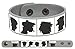 GORILLAZ Rubber Bracelet Wristband Demon Days Grey