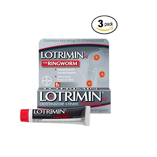 Lotrimin AF Ringworm Cream, Clotrimazole 1, Clinically Proven