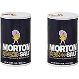 Morton Iodized Salt, 26 oz, Pack of 2