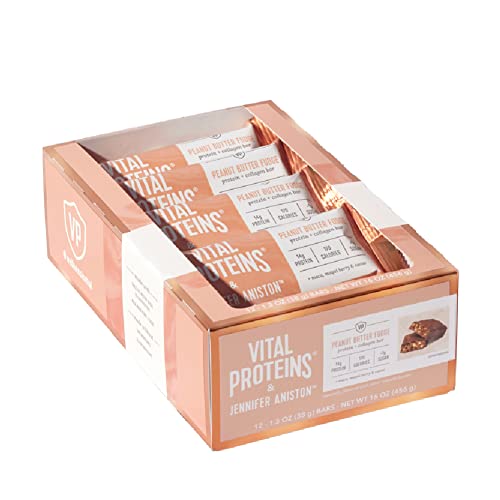 Vital Proteins & Jennifer Aniston? Peanut Butter Fudge Flavored Protein and Collagen 12-count box