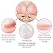 Feotvo Sticky Adhesive Bra 4 Pack, Backless Strapless Bra Silicone Sticky Push up Invisible Bra with Nipple Covers